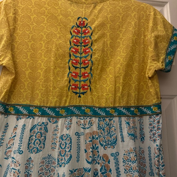 Boho Comfy Printed Sun Dress - Picture 5 of 6